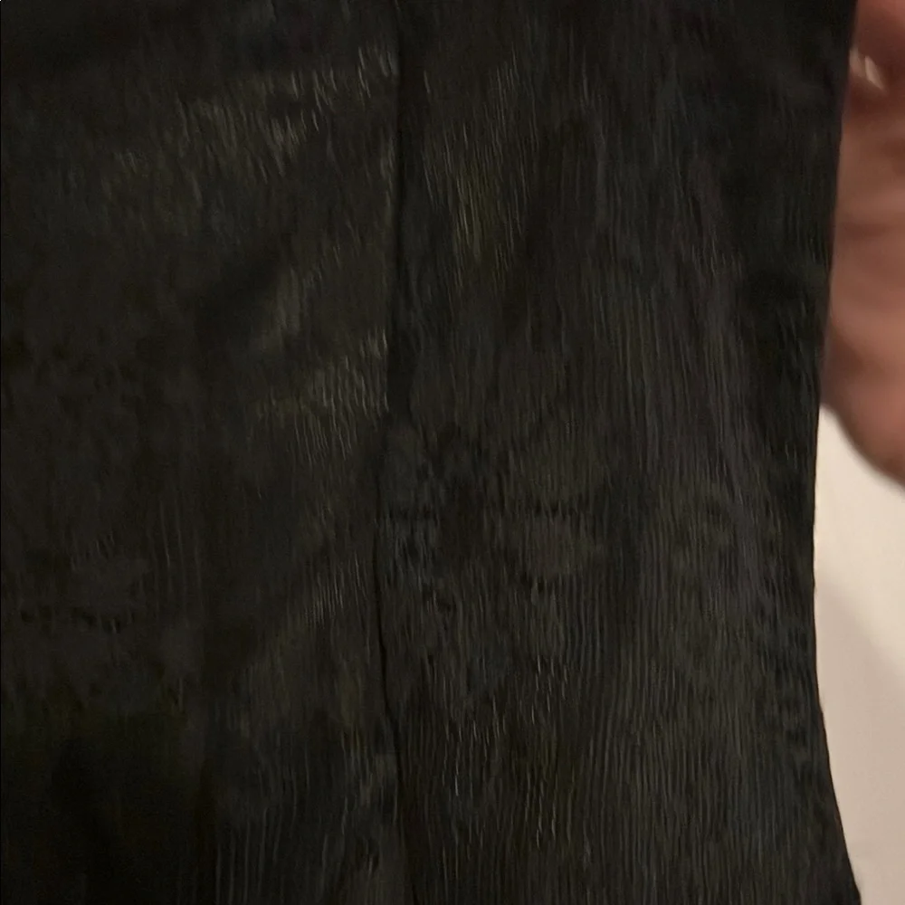 Midnight Velvet Black Ruched Camisole Blouse - Picture 6 of 7